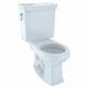 Toto Promenade Two-piece Round 1.6 Gpf Universal Height Toilet, Cotton White