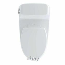 TOTO UltraMax One-Piece Elongated 1.6 GPF Toilet with CeFiONtect, Cotton White
