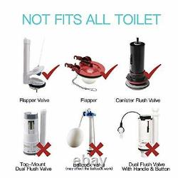 Techo Touchless Toilet Flush Kit with 8 Sensor Range Adjustable Sensor Range