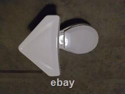 Toilet Bowl, Antique ELJER Brand, White, Corner Fit, Good Condition