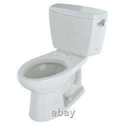 Toto Drake Two-Piece Elongated 1.6 GPF Toilet with Right-Hand Trip Lever
