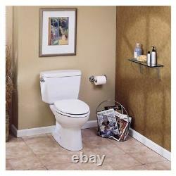 Toto Drake Two Piece Elongated Toilet ADA, 1.6 GPF, Cotton White CST744SL#01
