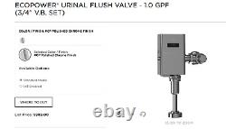 Toto Ecopower Urinal Flush Valve 1.0 Gpf (3/4 V. B. Set)