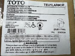 Toto TEU1LAR#CP Automatic Flush Valve