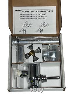 Toto TMT1NNC-32 Manual Commercial Toilet Flushometer Flush Valve Polished Chrome