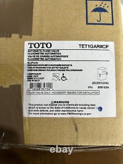 Toto Tet1gar#Cp Flush Valve, Toilet, 1.6 Gpf, 1 Inlet Sz