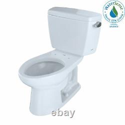 Toto Toto Eco Drake Two-Piece Elongated 1.28 GPF ADA Compliant Toilet with Ri
