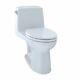 Toto Ultramax One-piece Toilet, 1.6 Gpf, Ada Compliant, Elongated, Ms854114sl#01