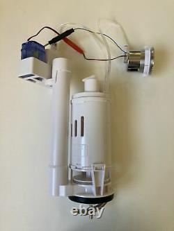 Touchless toilet flushing kit with motion sensor