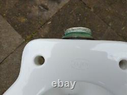 Vintage 1930's Elger Flush Ell Toilet With Standard Tank and Lid