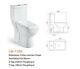 Washdown-closet- Two-piece Toilet (s Trap) Lm- T206 Bargain Price (021)