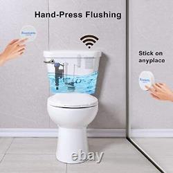 Water-Saving Automatic Toilet Flusher, Half and Full Water Flushing, Foot Kick