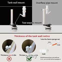 Water-Saving Automatic Toilet Flusher, Half and Full Water Flushing, Foot Kick