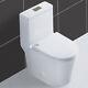 Winzo Wz5079 Small Toilet One Piece Dual Flush For Modern Tiny Bathroom White