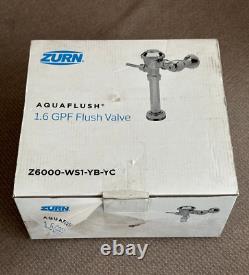 Zurn Z6000-WS1-YB-YC Aquaflush Exposed Diaphragm 1.6-GPF Toilet Flush Value