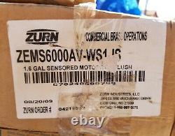 Zurn ZEMS6000AV-WS1 IS 1.6 Gallon Commercial Brass Operations Flush Valve NEW