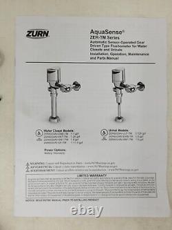 Zurn ZERK-C-WS1-TM 1.6GPF Sensor Retrofit Kit for Water Closet Flush Valve