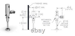 Zurn ZTR6203-WS1 AquaSense 1 GPF Sensor Operated Urinal Flush Valve